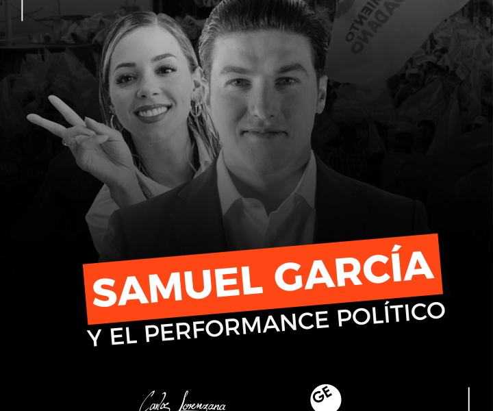 La campaña de Samuel García contó con un alto contenido performático y  sin lugar a dudas estuvo rodeada de polémica -desde su inicio-. Ya que la arquitectura de su cruzada política versa (principalmente) en la omnipresencia de su vida en las redes sociales. Es decir, transitando y desdibujando la línea de lo público y lo privado.